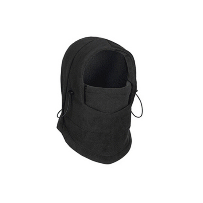 Windproof Hat With Mask Unisex Ski Hat Mens Winter Fleece Wrapped